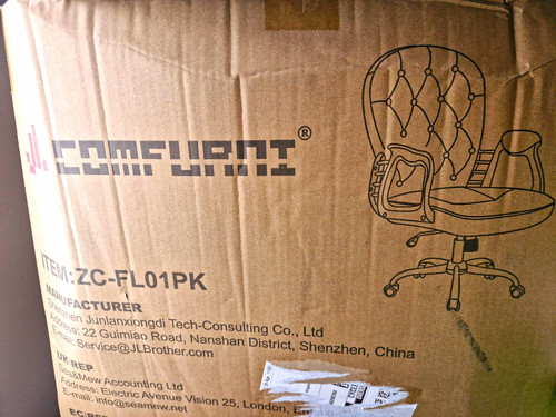 Pink office chair brand new - office,