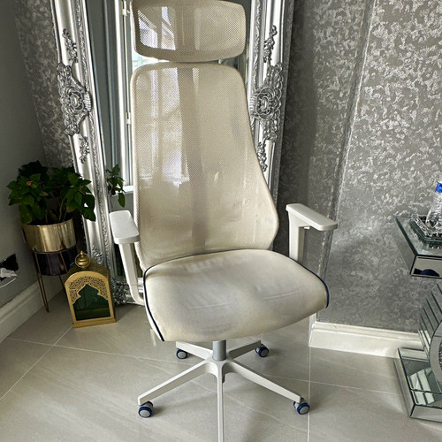 White high back swivel - high, task