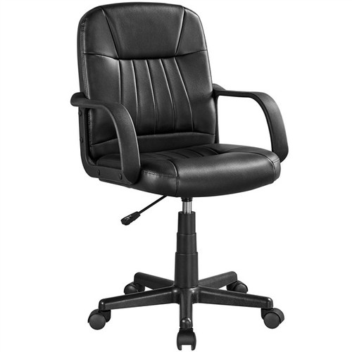 Office chair leather swivel - office,