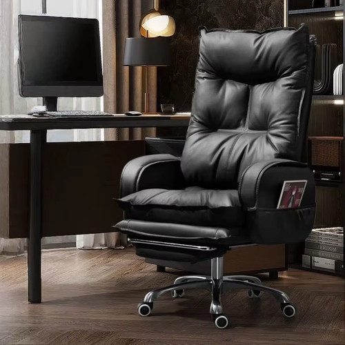 Black executive recliner - black,