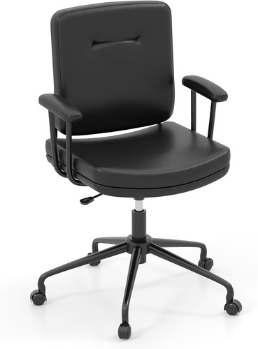 Leather office chair - leather,
