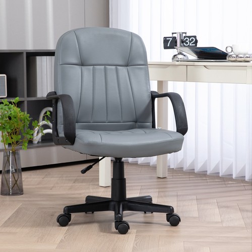 Desk chair leather - chair,, pu
