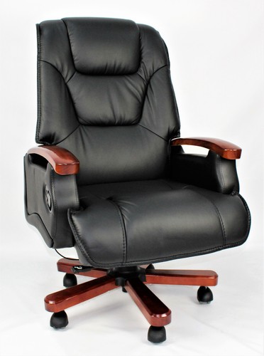 Genuine leather full recliner - genuine,