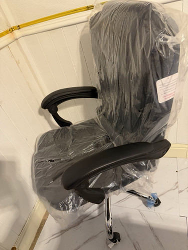 High back swivel office chair - back,