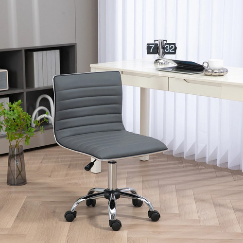 Armless task desk chair - desk,