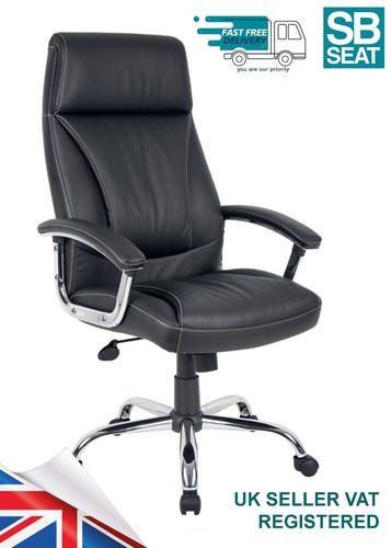 Prague black leather computer - black,