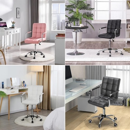 Home office chair faux leather - office,