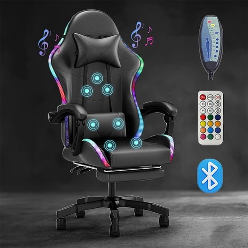 Massage gaming chair - chair, w/