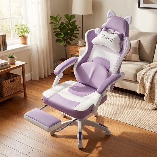 Gaming chair leather office - pu,