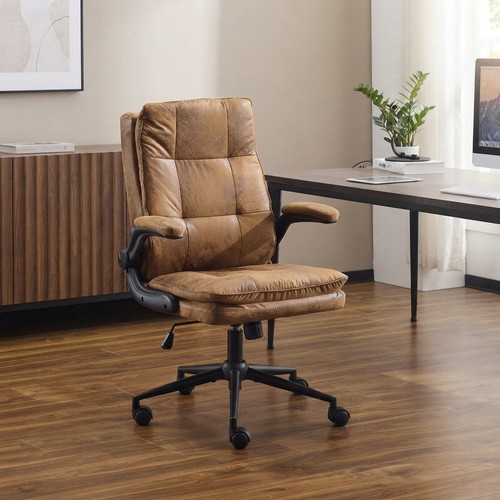 Bonnlo comfy leather office - leather,